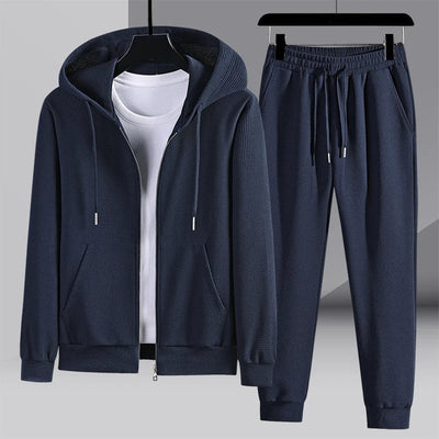 Sergio – Cozy Waffle Knit Lounge Set for Men