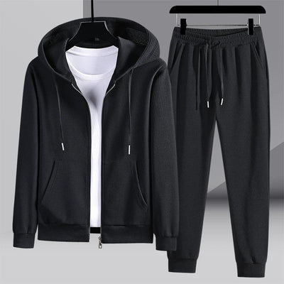 Sergio – Cozy Waffle Knit Lounge Set for Men