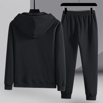Sergio – Cozy Waffle Knit Lounge Set for Men
