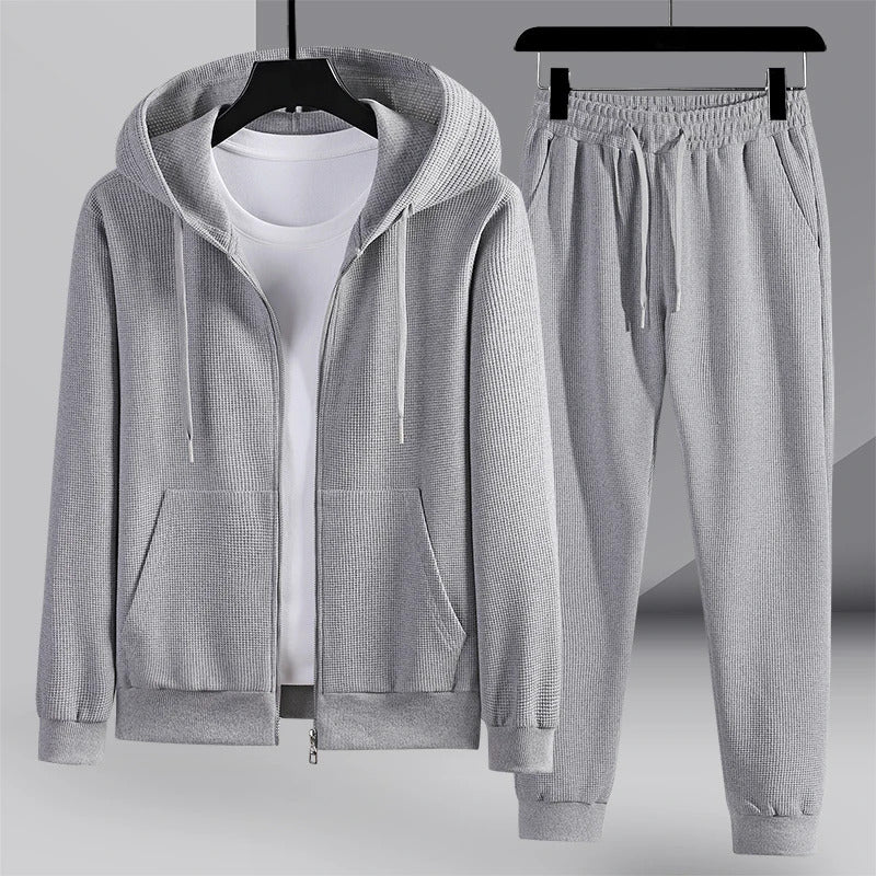 Sergio – Cozy Waffle Knit Lounge Set for Men