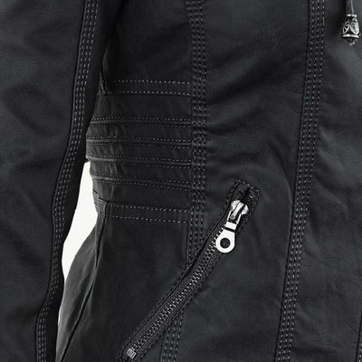 Sienna | Chic Leather Motorcycle Jacket