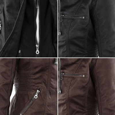 Sienna | Chic Leather Motorcycle Jacket