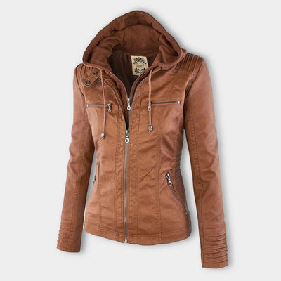 Sienna | Chic Leather Motorcycle Jacket