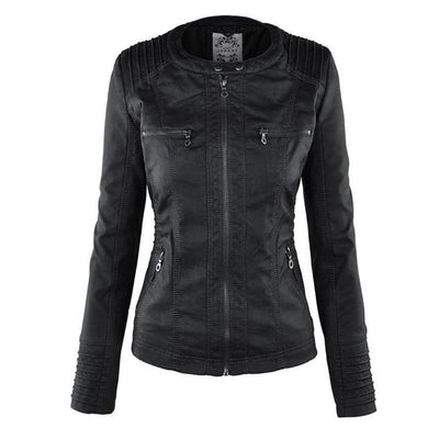 Sienna | Chic Leather Motorcycle Jacket