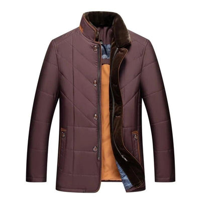 Solomon - Stylish Men's Winter Jacket with Hood