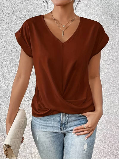 Talia | Effortless Short-Sleeve Tee for Women
