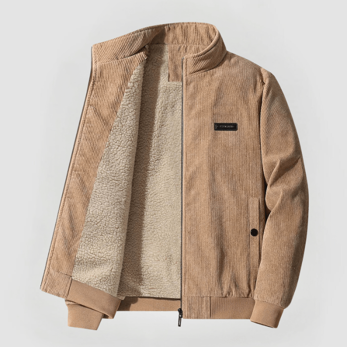 Udo – Cord Jacket with Fleece Lining for Men