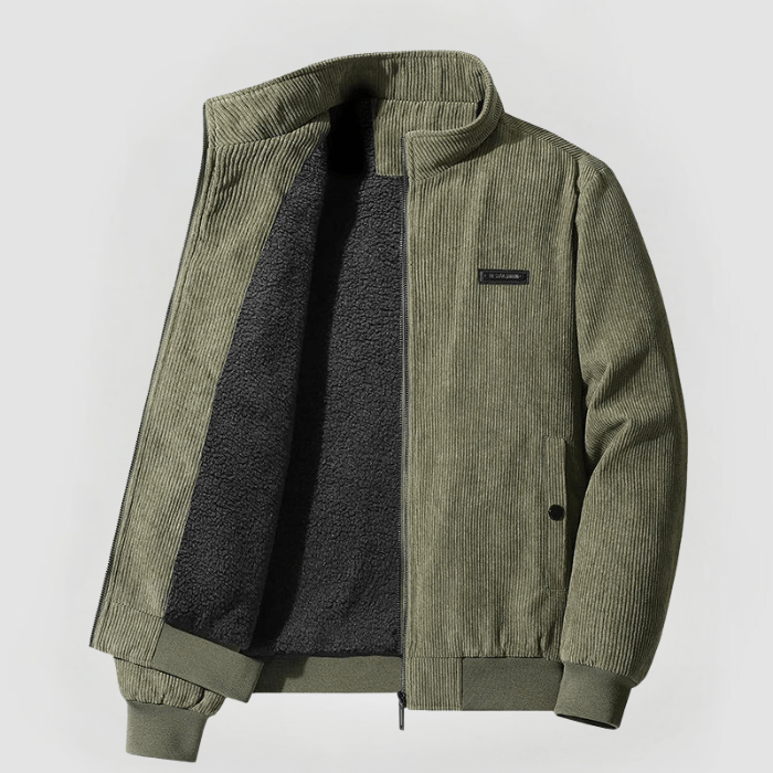 Udo – Cord Jacket with Fleece Lining for Men