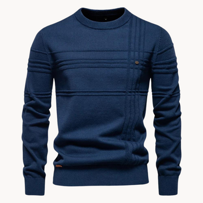 Van Tilburgh | Men's Sweater with Check Design