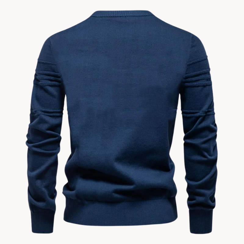 Van Tilburgh | Men's Sweater with Check Design