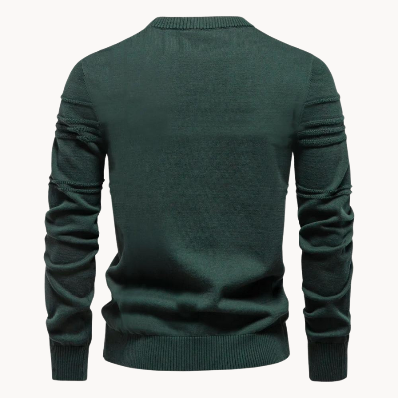 Van Tilburgh | Men's Sweater with Check Design