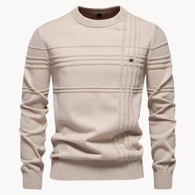 Van Tilburgh | Men's Sweater with Check Design