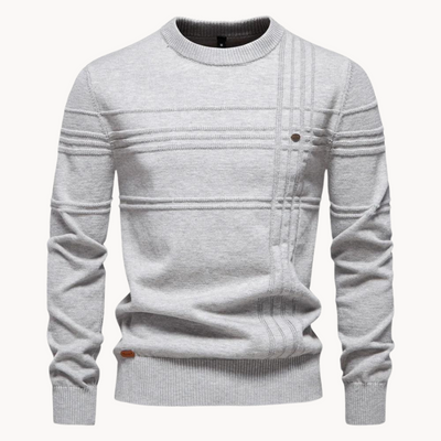 Van Tilburgh | Men's Sweater with Check Design