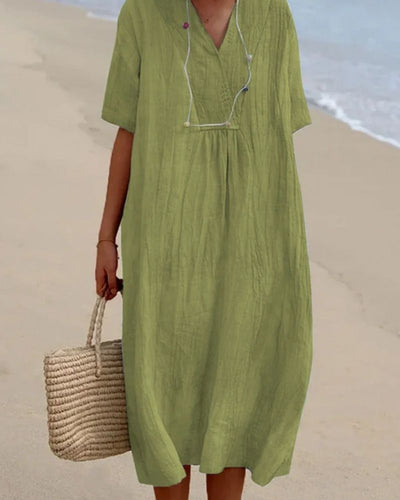 Zoe | Beachy Linen Dress