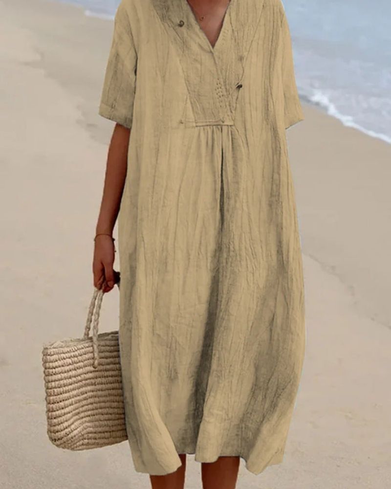 Zoe | Beachy Linen Dress