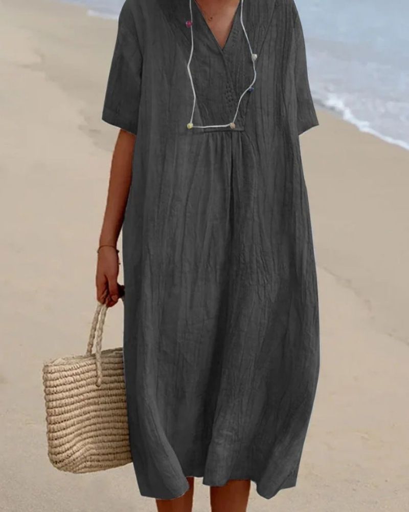 Zoe | Beachy Linen Dress