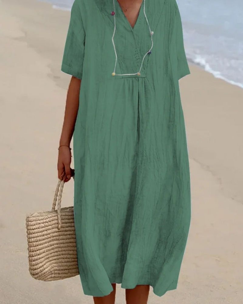 Zoe | Beachy Linen Dress