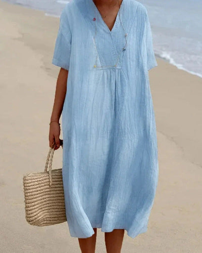 Zoe | Beachy Linen Dress