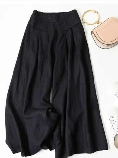 Zorina | Lightweight Wide Leg Trousers