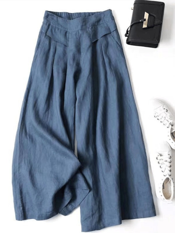 Zorina | Lightweight Wide Leg Trousers