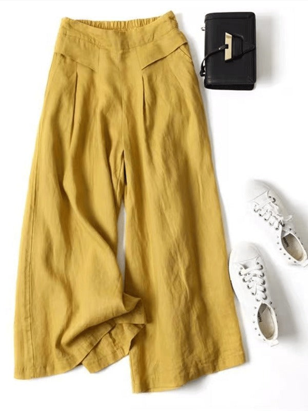 Zorina | Lightweight Wide Leg Trousers
