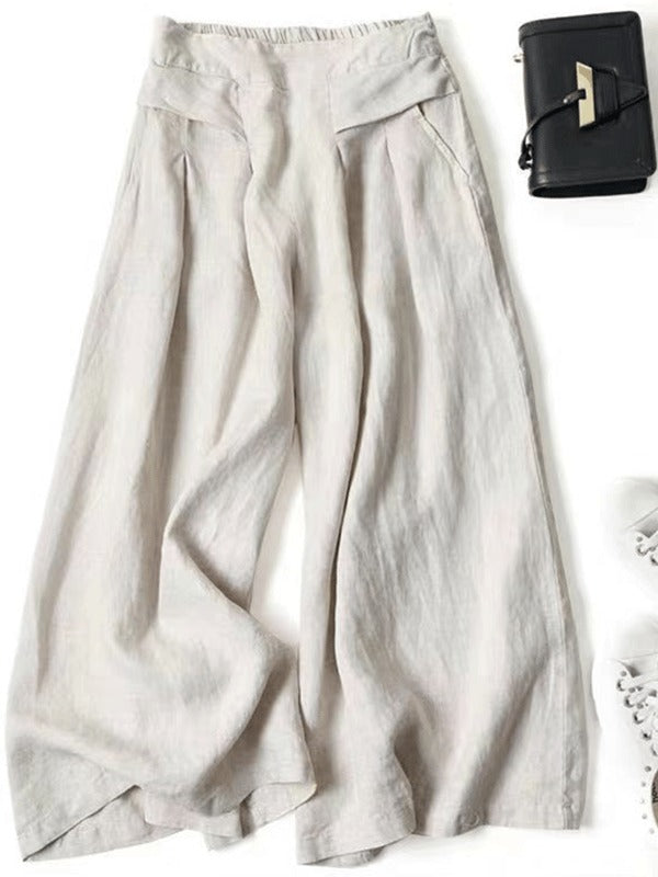 Zorina | Lightweight Wide Leg Trousers