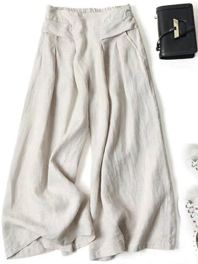 Zorina | Lightweight Wide Leg Trousers