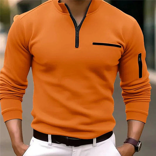 Robin™ – Long Sleeve Polo Shirt for Men